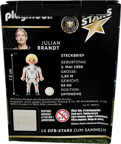 PLAYMOBILE - DFB Stars Sammelfigur - Julian Brandt